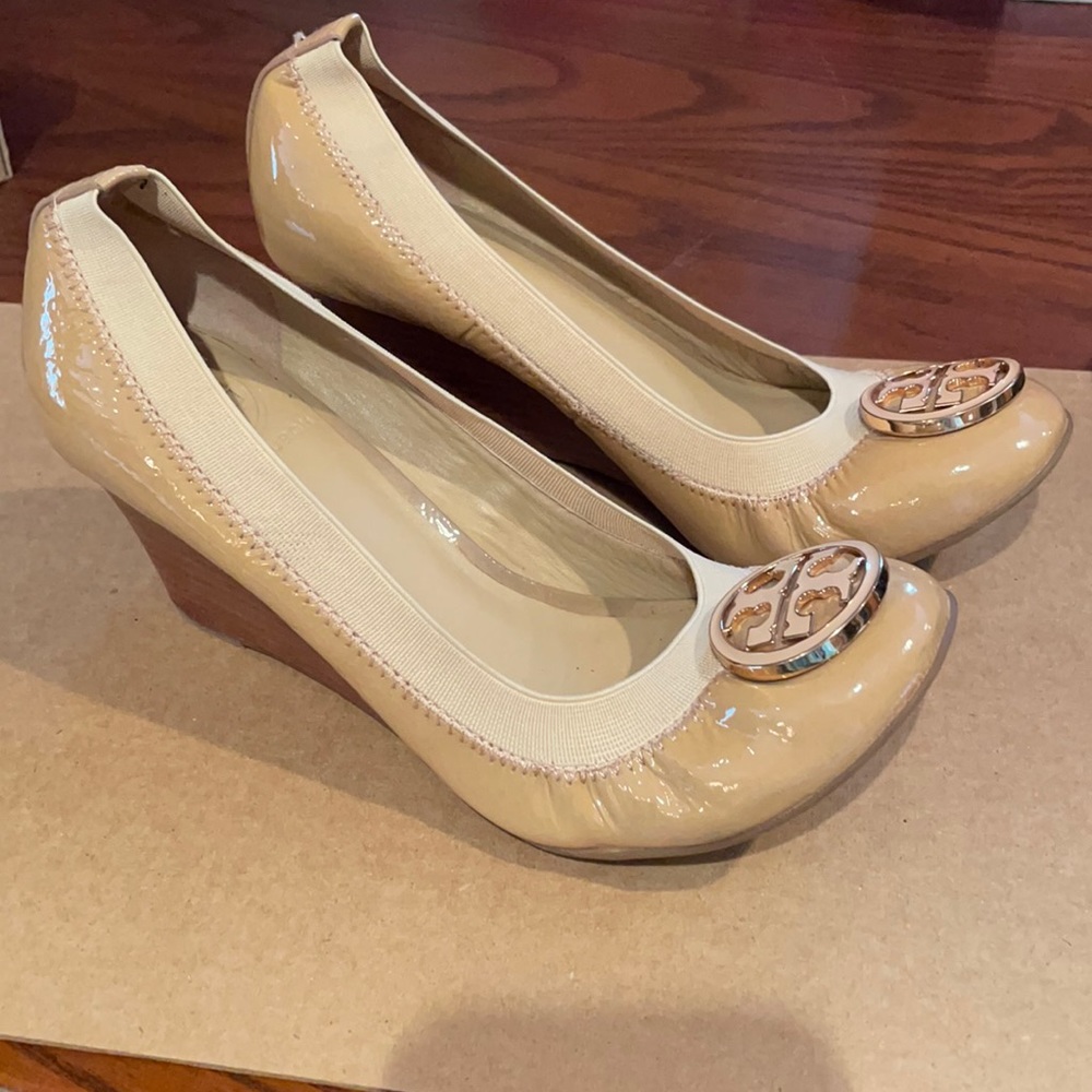 Tory Burch Nude Heels size 7